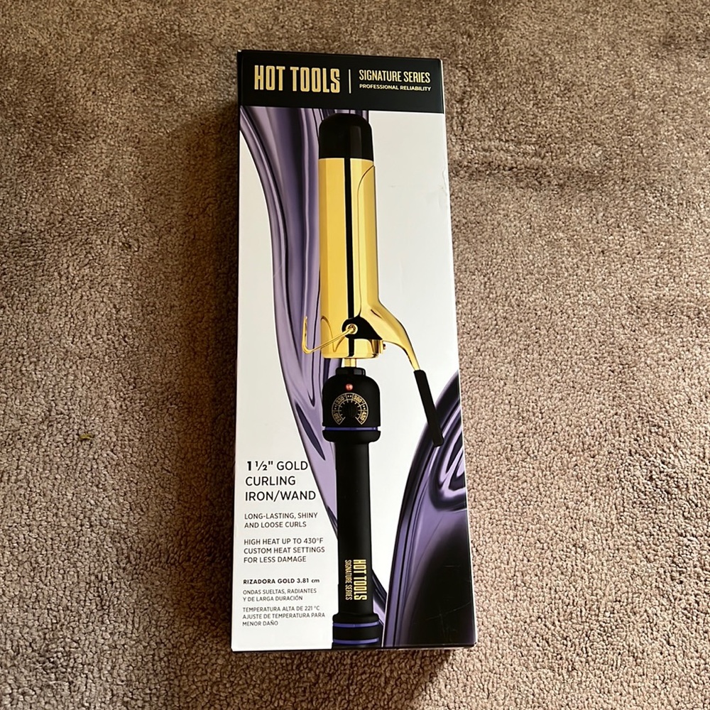 Hot tools curling iron